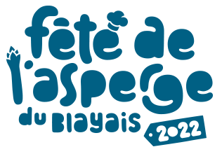 Logo fete de l'asperge du blayais 2022